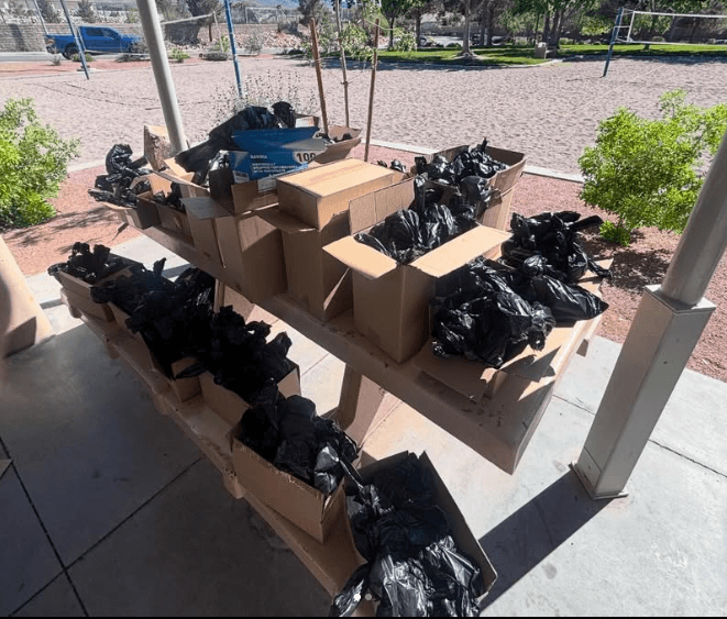 Hygiene packet assembly